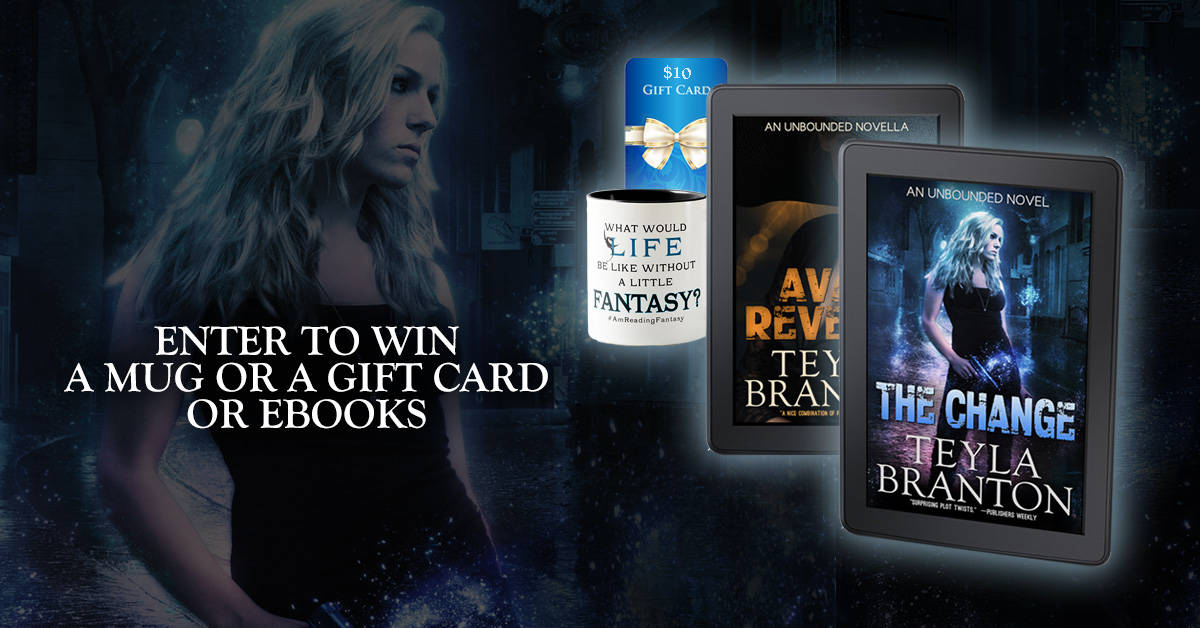 Win eBooks or Fantasy Mug or a 10 Gift Card from Bestselling Author