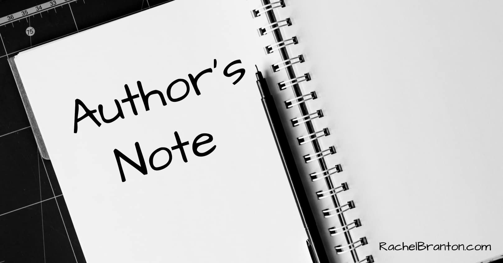 Author's note about the novel How Far