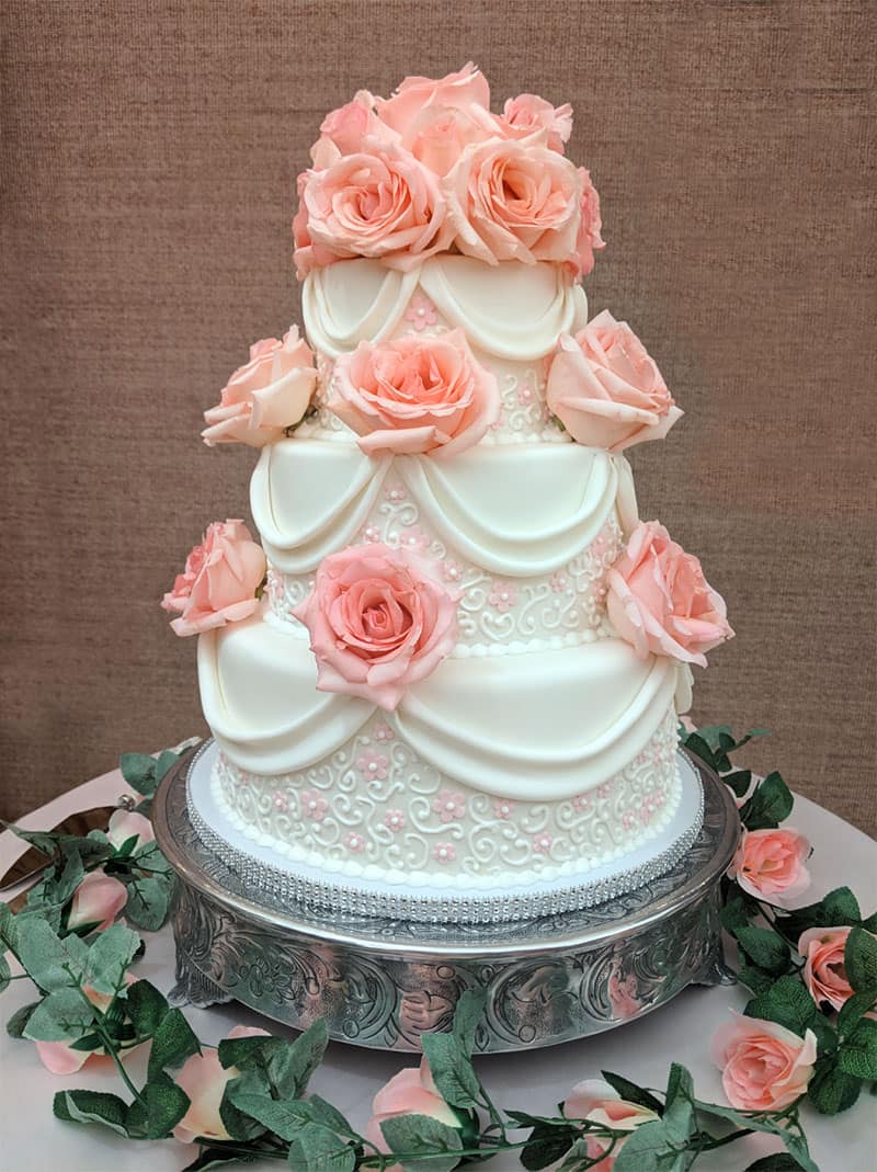 Lily's wedding cake