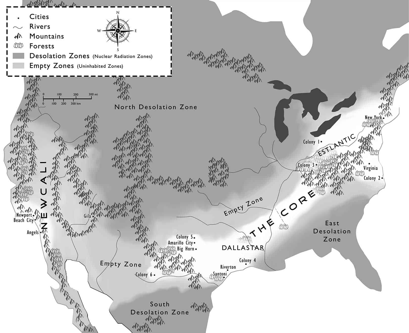 Colony Six Map