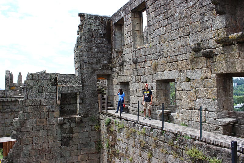 TJ and Liana at Guimaraes