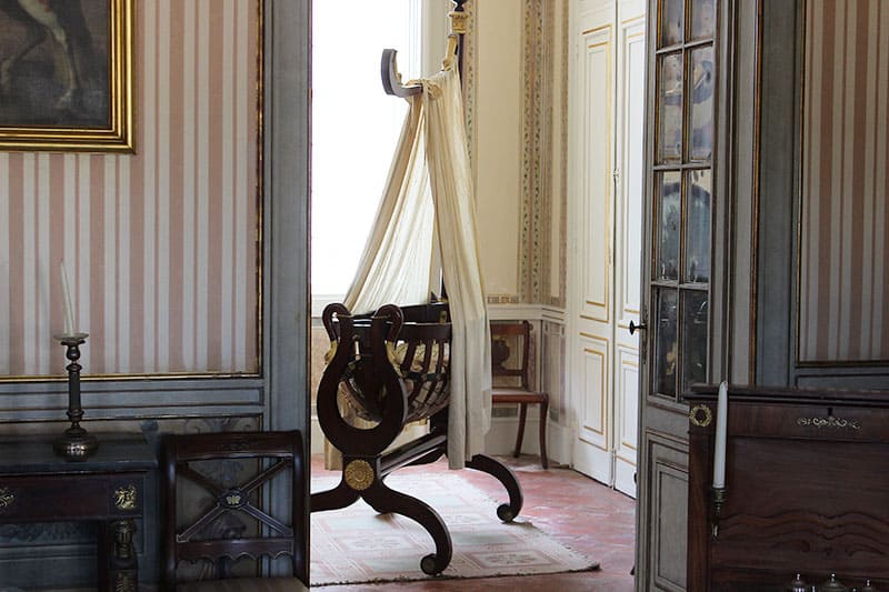 cradle at Queluz Palace